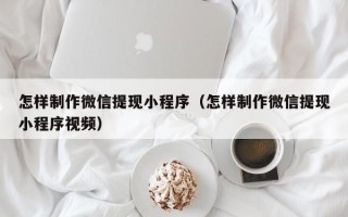 儋州怎样制作微信提现小程序（怎样制作微信提现小程序视频）